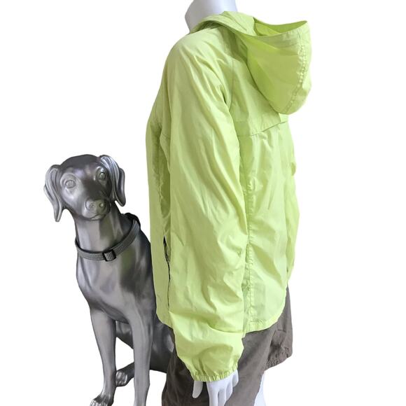 Eddie Bauer Wind Breaker Green Full Zip Jacket Women's Size Medium - Picture 4 of 10